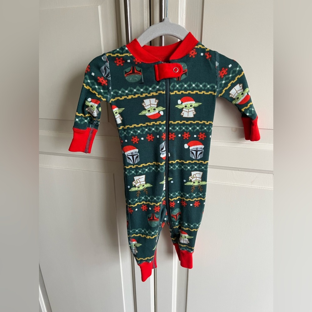 Hanna Anderson 0-3 pjs. Worn once for pictures. Star Wars